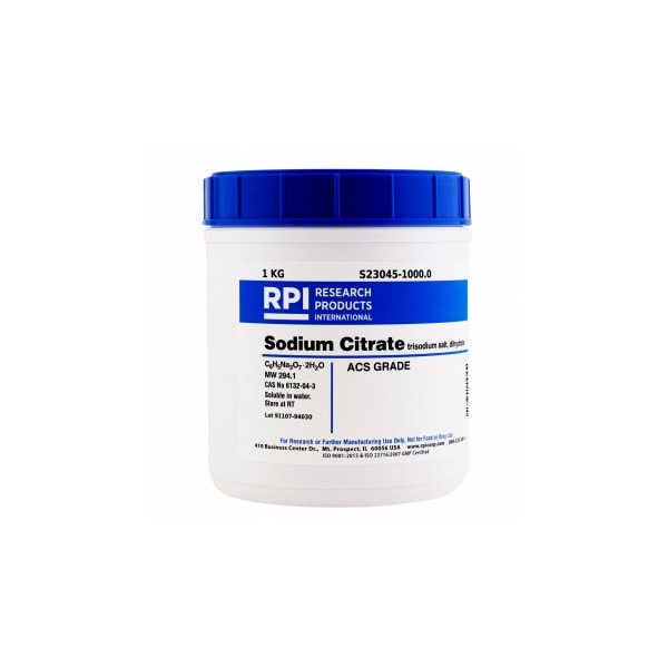 Sodium Citrate, Trisodium Salt, ACS, 1 KG